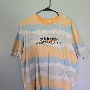 XL Adidas Tie-Dye Adventure Graphic T-Shirt
